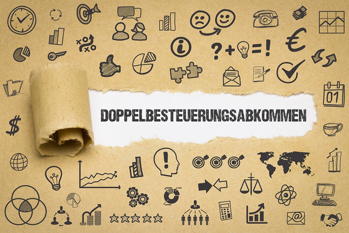 © magele-picture - stock.adobe.com Schriftzug Doppelbesteuerungsabkommen